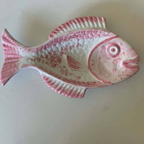 Vintage set of 8 vestal alcobaca fish dishes - Picture 2 of 5